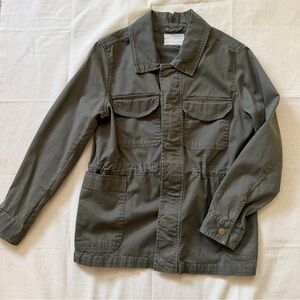 CASLON Olive Green Utility Jacket